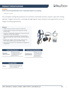 FP8595RA Spec Sheet page 1